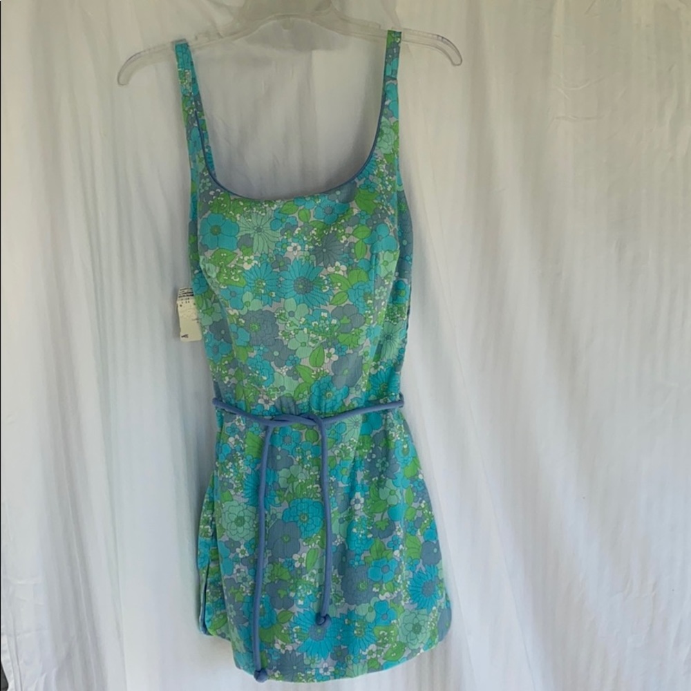 NWT 1960’s Vintage Cole of California Floral Swimsuit